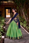Mahika By Lnb2009 Kanchipuram Zari Weaving Work Lehenga With Blouse Dupatta Wholesale Online